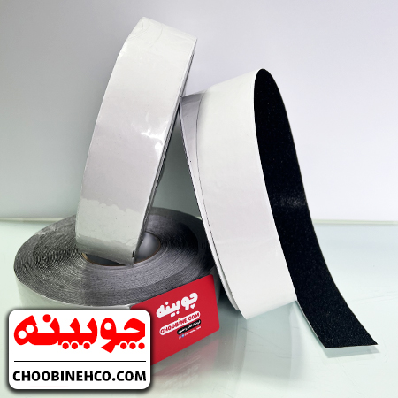 ترمز پله سنباده ای مشکی 5 سانتیمتری - ترمز پله سیلیسی - ترمز پله عرض 5 سانت - ترمز پله پشت چسب دار وارداتی خارجی - شرکت چوبینه
